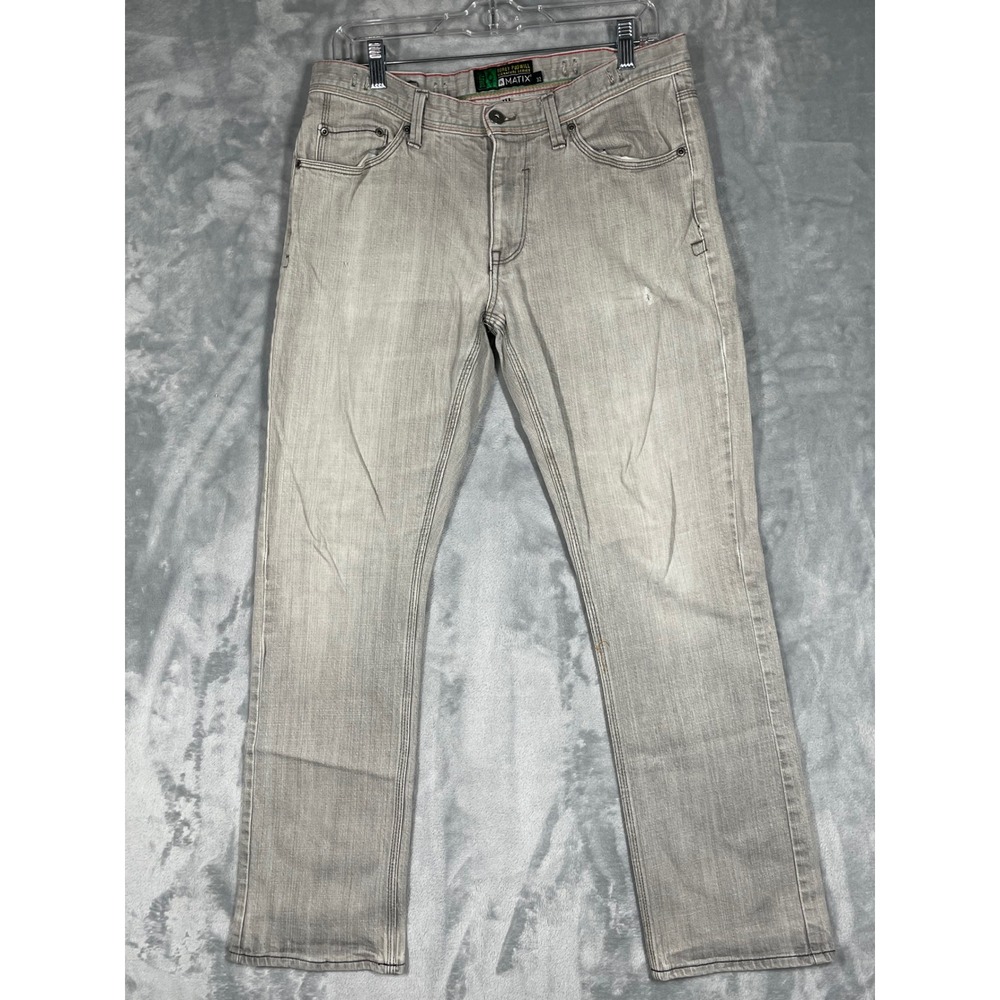 Matix Torey Pudwill Signature Series Jeans Mens 32x30 Torey Steel Grey